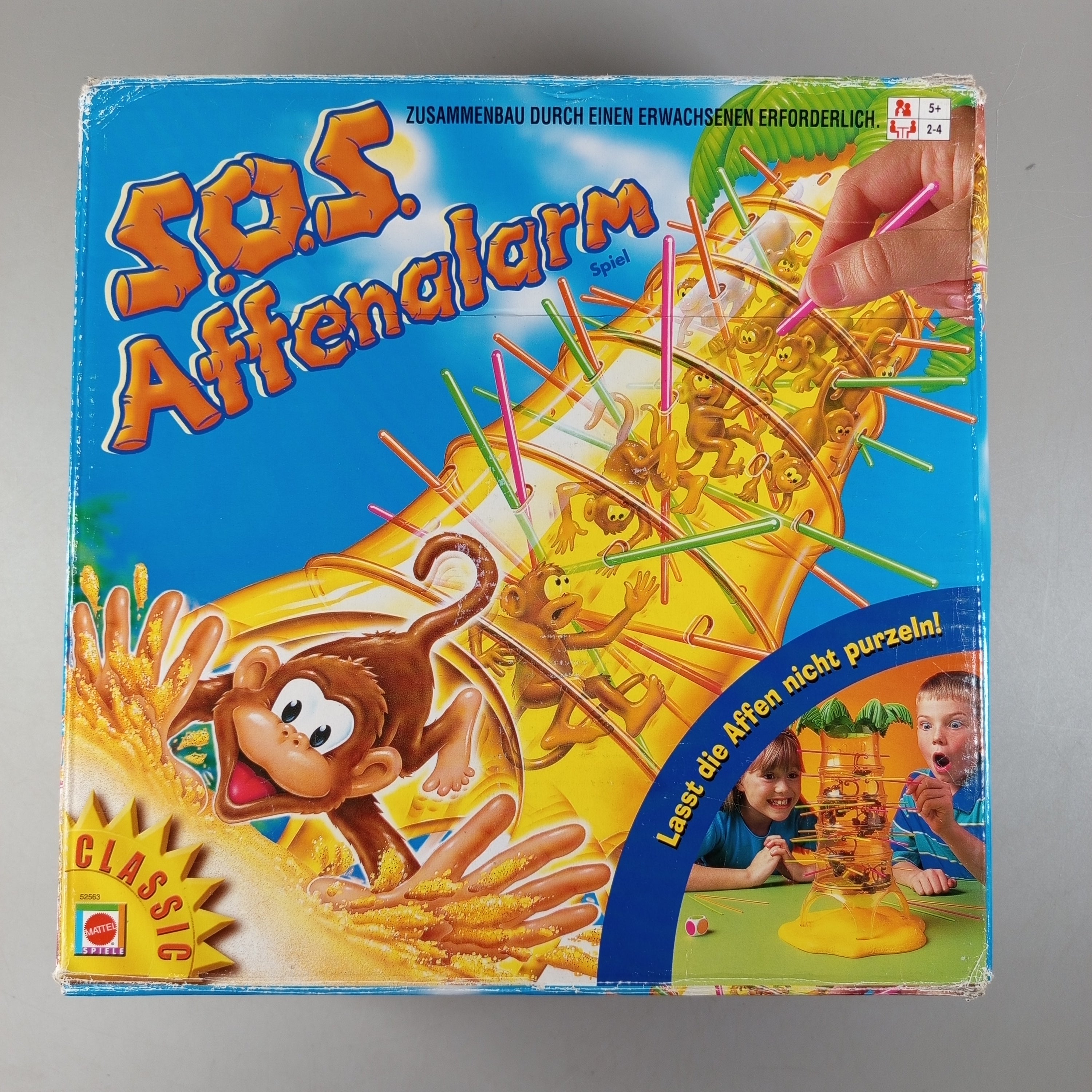 Mattel S.O.S. Affenalarm, gebraucht, ab 6 7 8 Jahre | ✅ geprüft